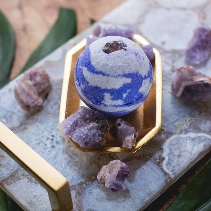 Amethyst Bath Bomb - La De Da