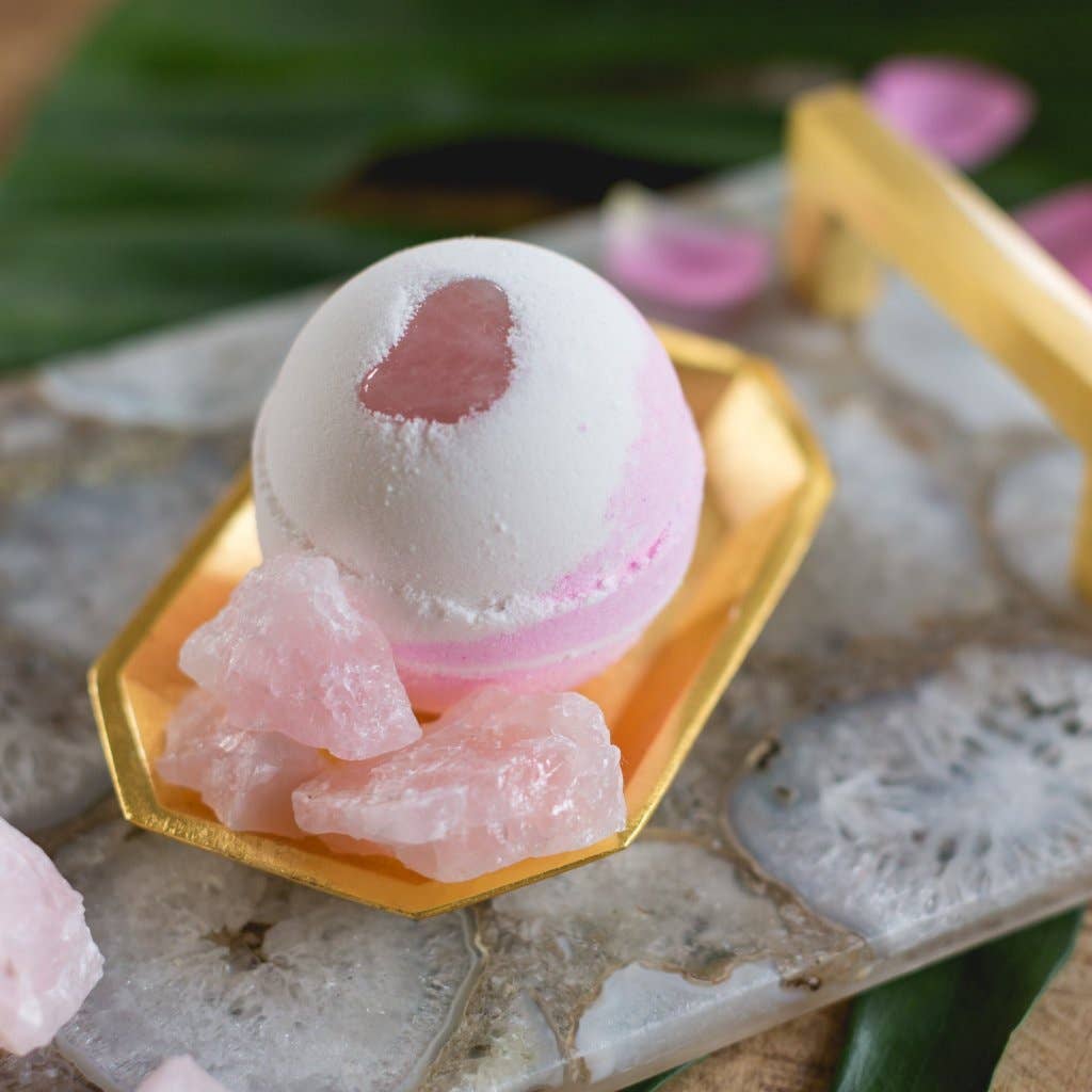 Rose Quartz Bath Bomb - La De Da