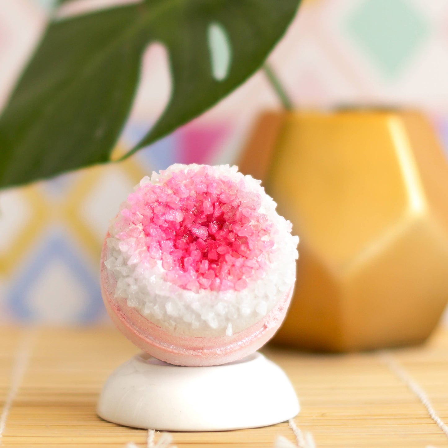 Pink Geode Bath Bomb - La De Da