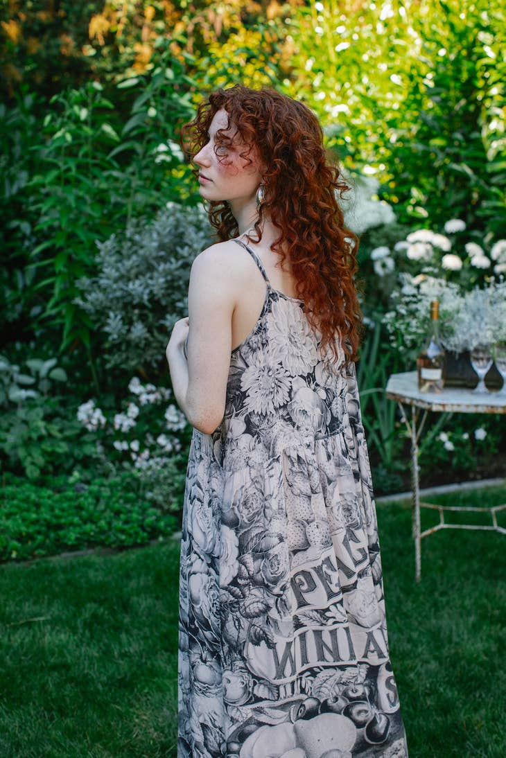 Peace Wine & Sunshine Slip Dress - La De Da