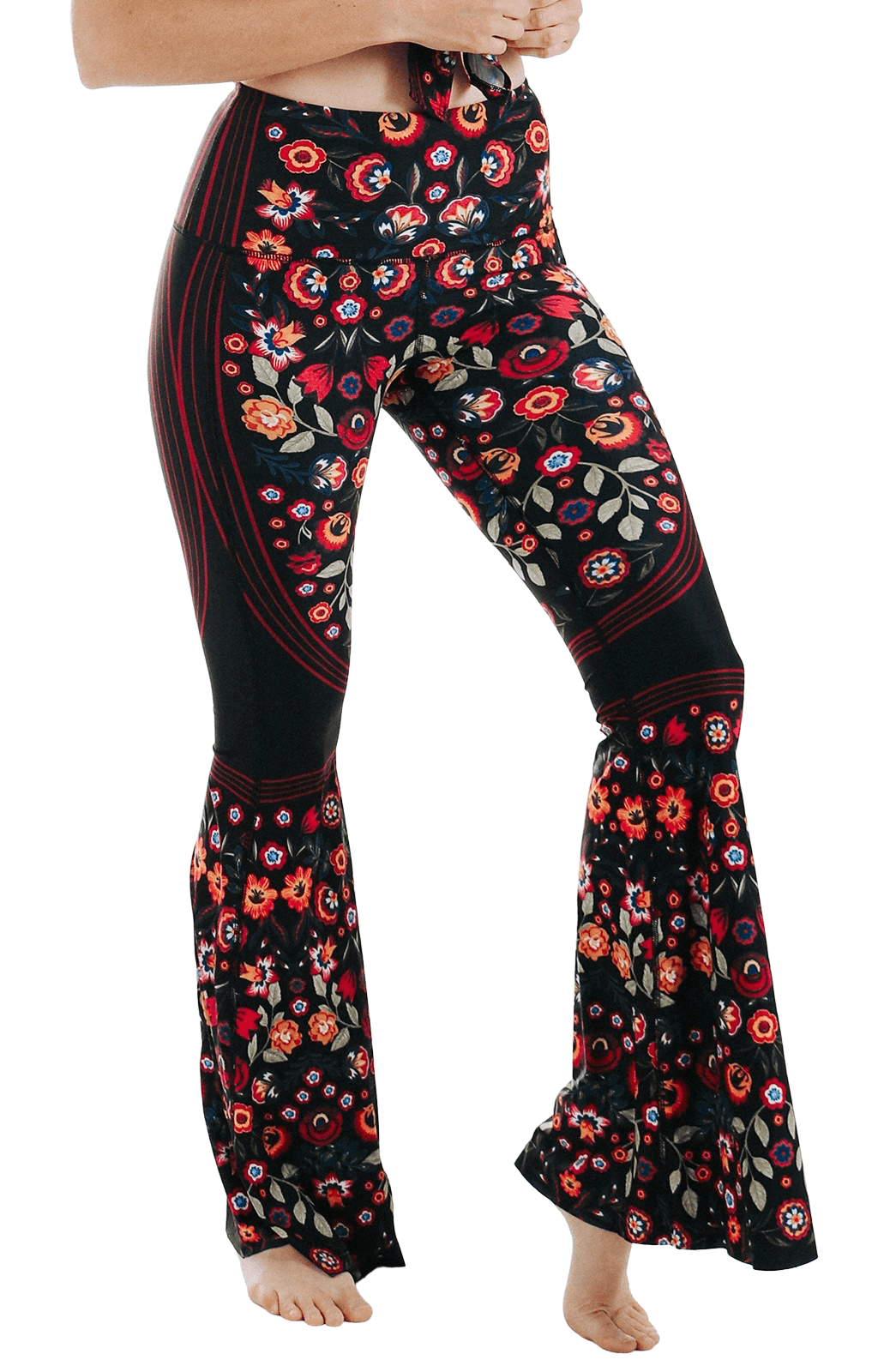 Folklore Printed Bell Bottoms - La De Da