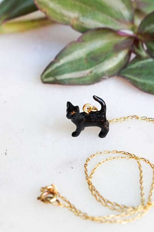 Tiny Rufio Cat Necklace