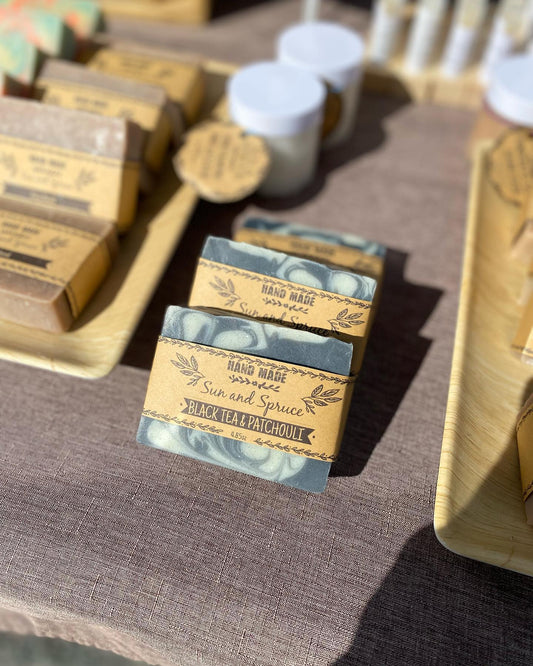Black Tea & Patchouli Soap - La De Da