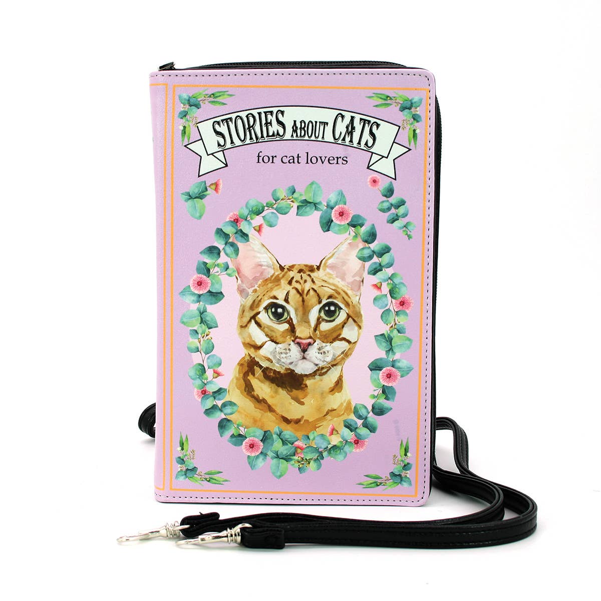 Stories about Cats Book Clutch/Crossbody - La De Da