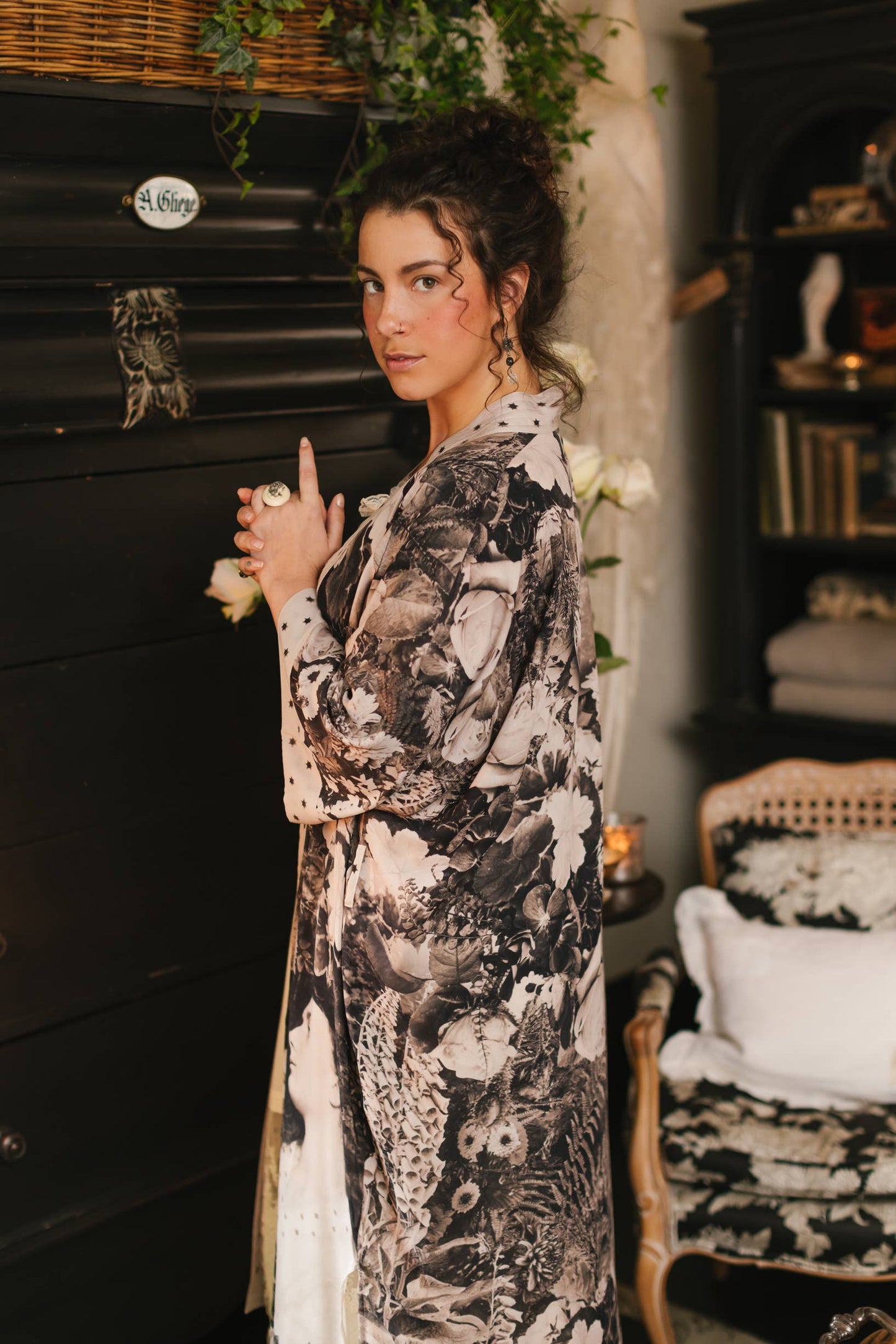 The Looking Glass Bamboo Duster Kimono Robe - La De Da
