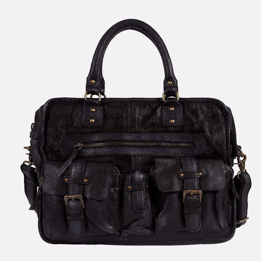 5026 Boomsma | Men's Leather Messenger Bag | Laptop Briefcase - La De Da
