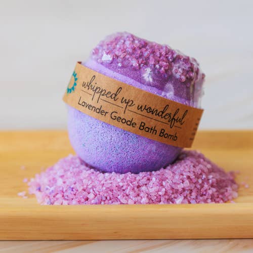 Lavender Geode Bath Bomb - La De Da