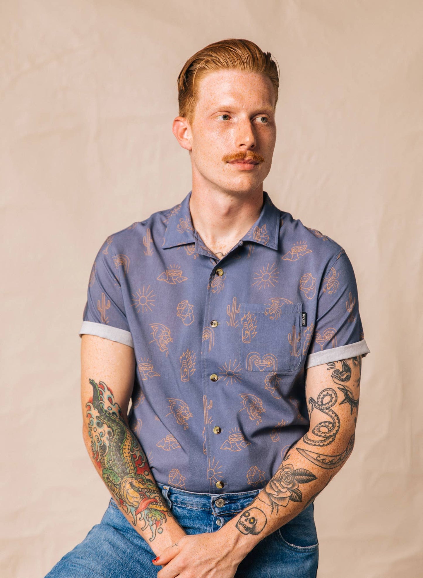 Adios Burritos Button Up Shirt - La De Da