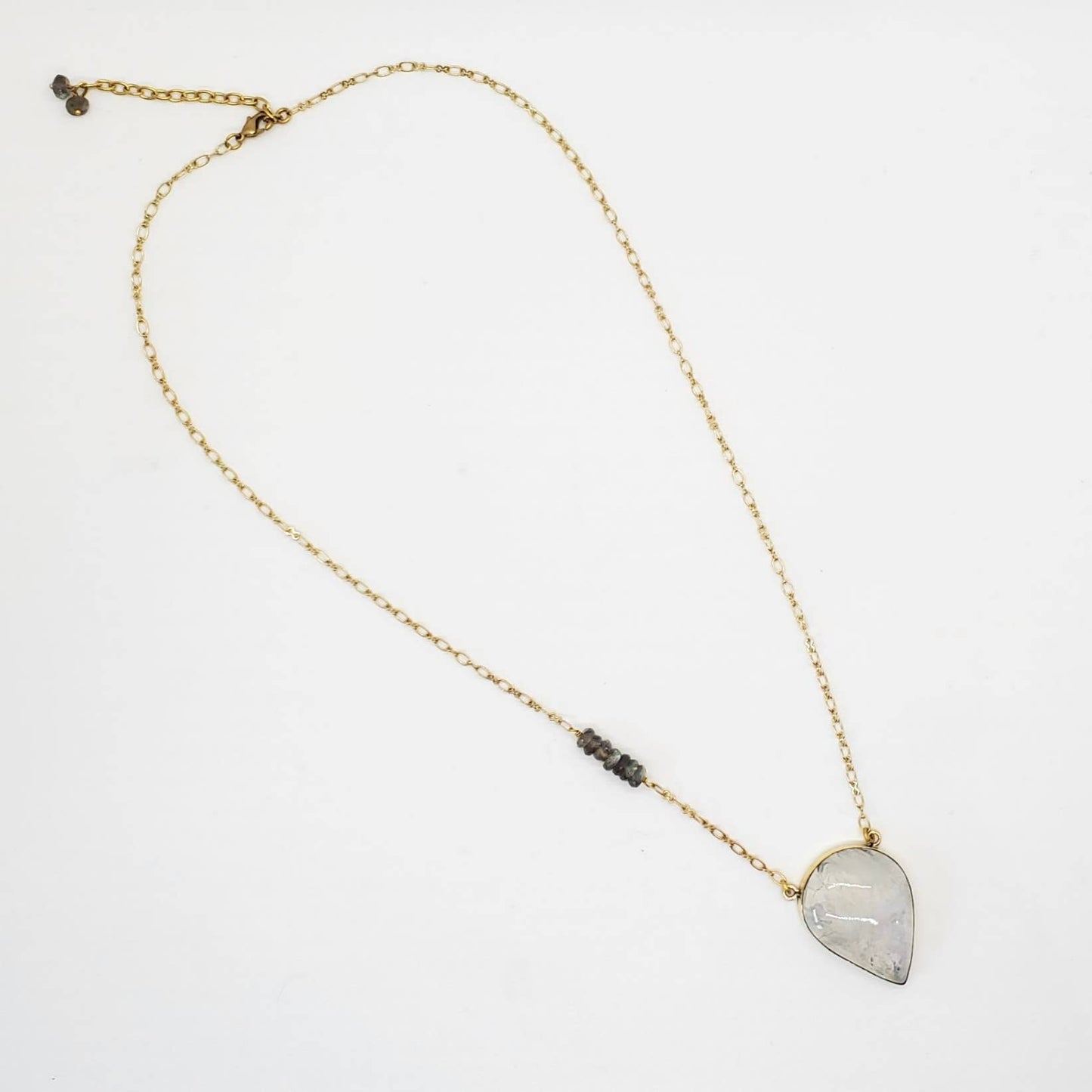 Moonstone Aura Necklace - La De Da
