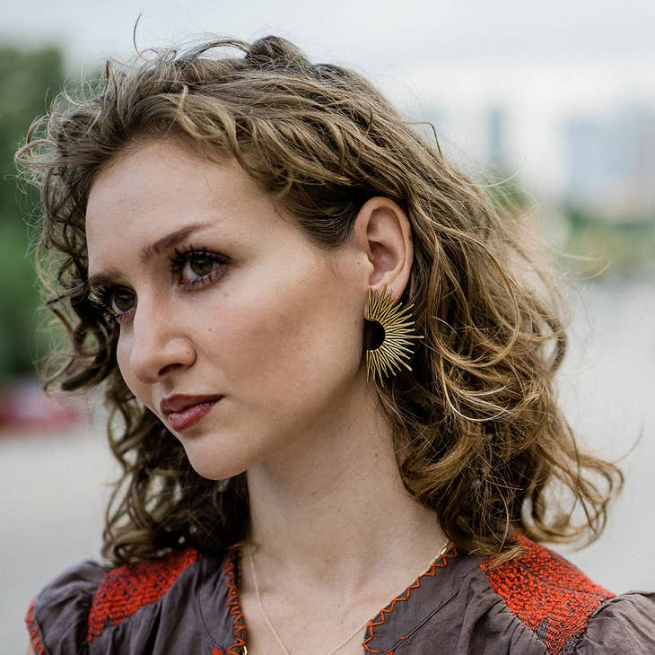 Radiant Sun Earrings - La De Da