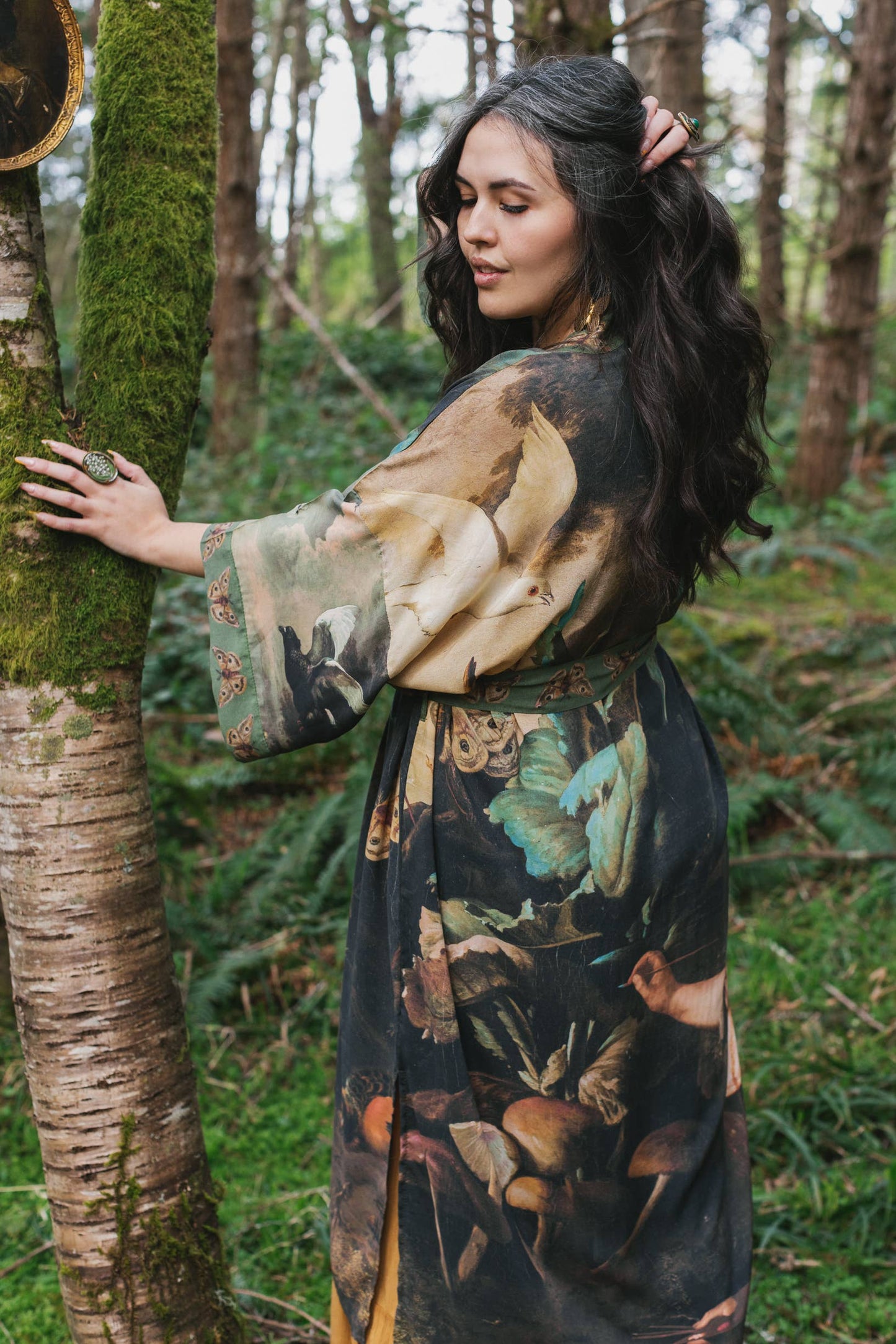 Heartwork Artisan Bamboo Duster Kimono Robe - La De Da