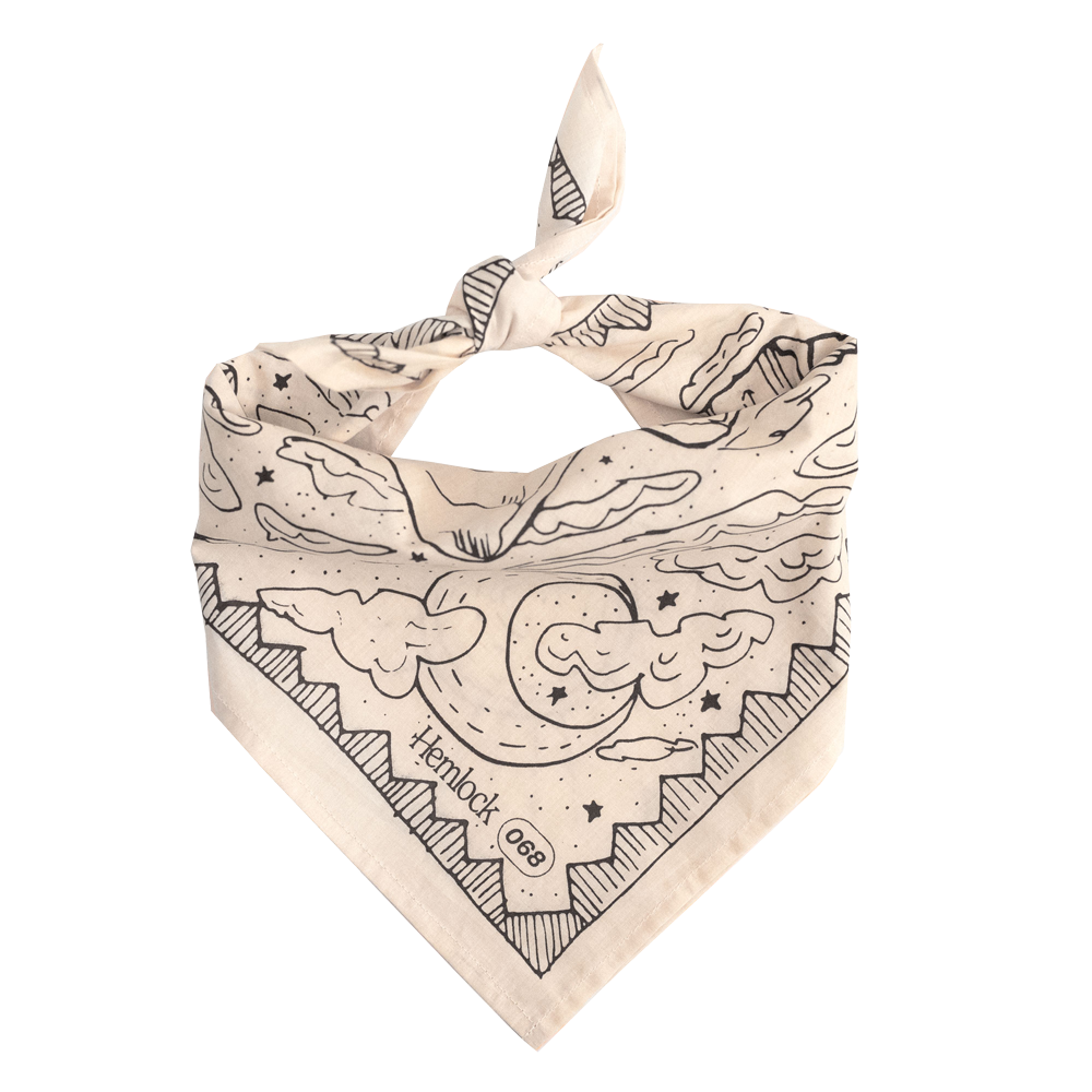 Desert Bandana Scarf No. 068 - La De Da