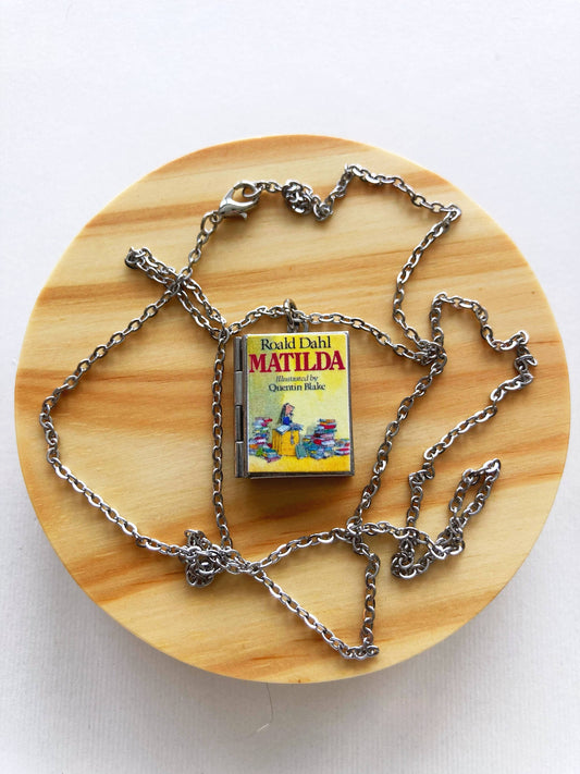 Book Locket Matilda - Stainless Steel