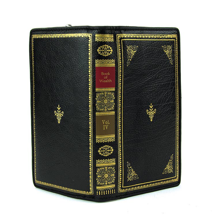 Vintage Book Wallet - La De Da