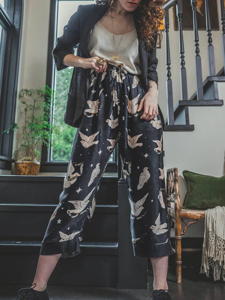 Stardust Luxury Silk & Bamboo Artist Pant - La De Da
