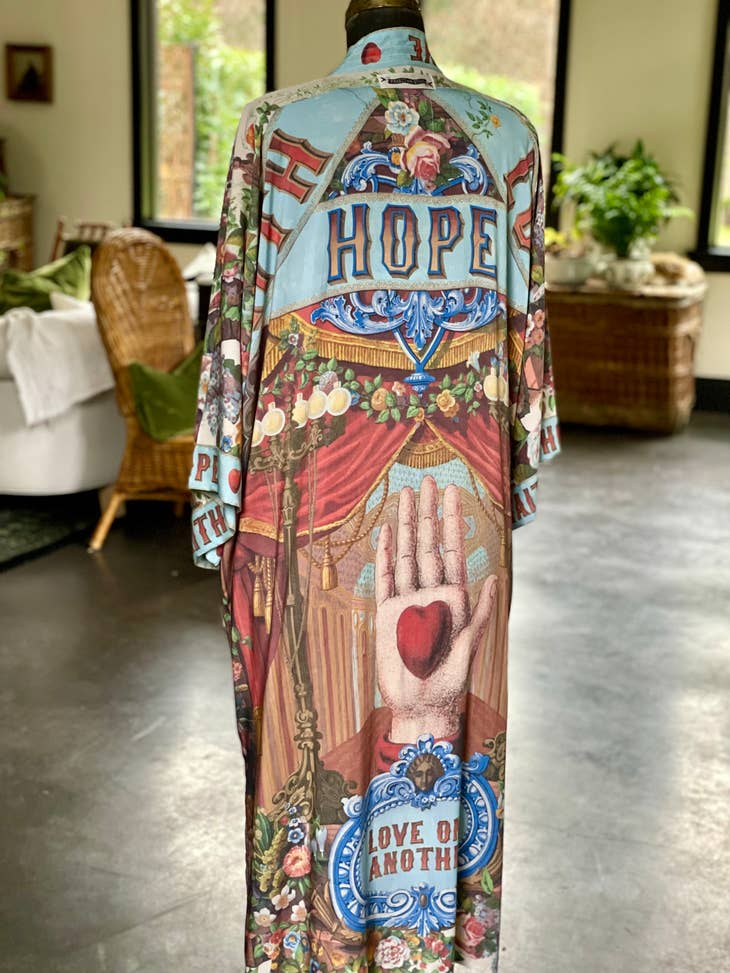 Love Language Bamboo Kimono Gown - La De Da