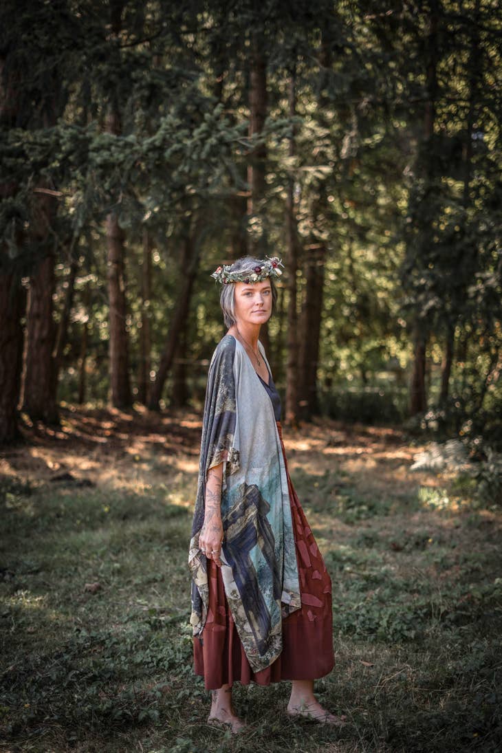 Castles In The Air Starduster Kimono - La De Da