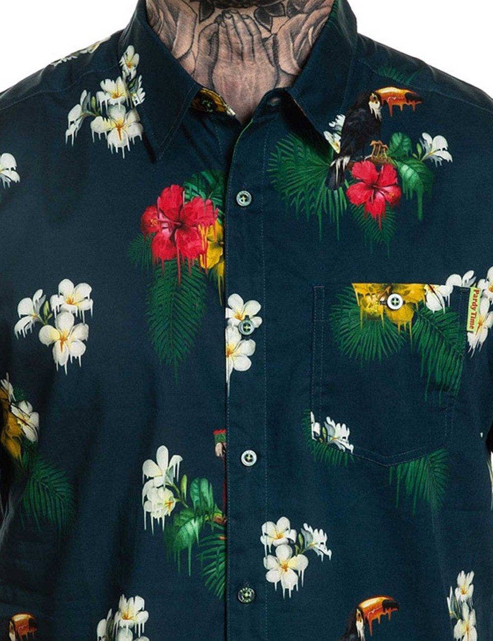 Acid Floral Button - La De Da