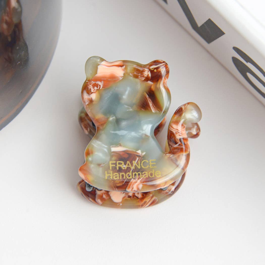 Mini Cute Cat Hair Clip - La De Da