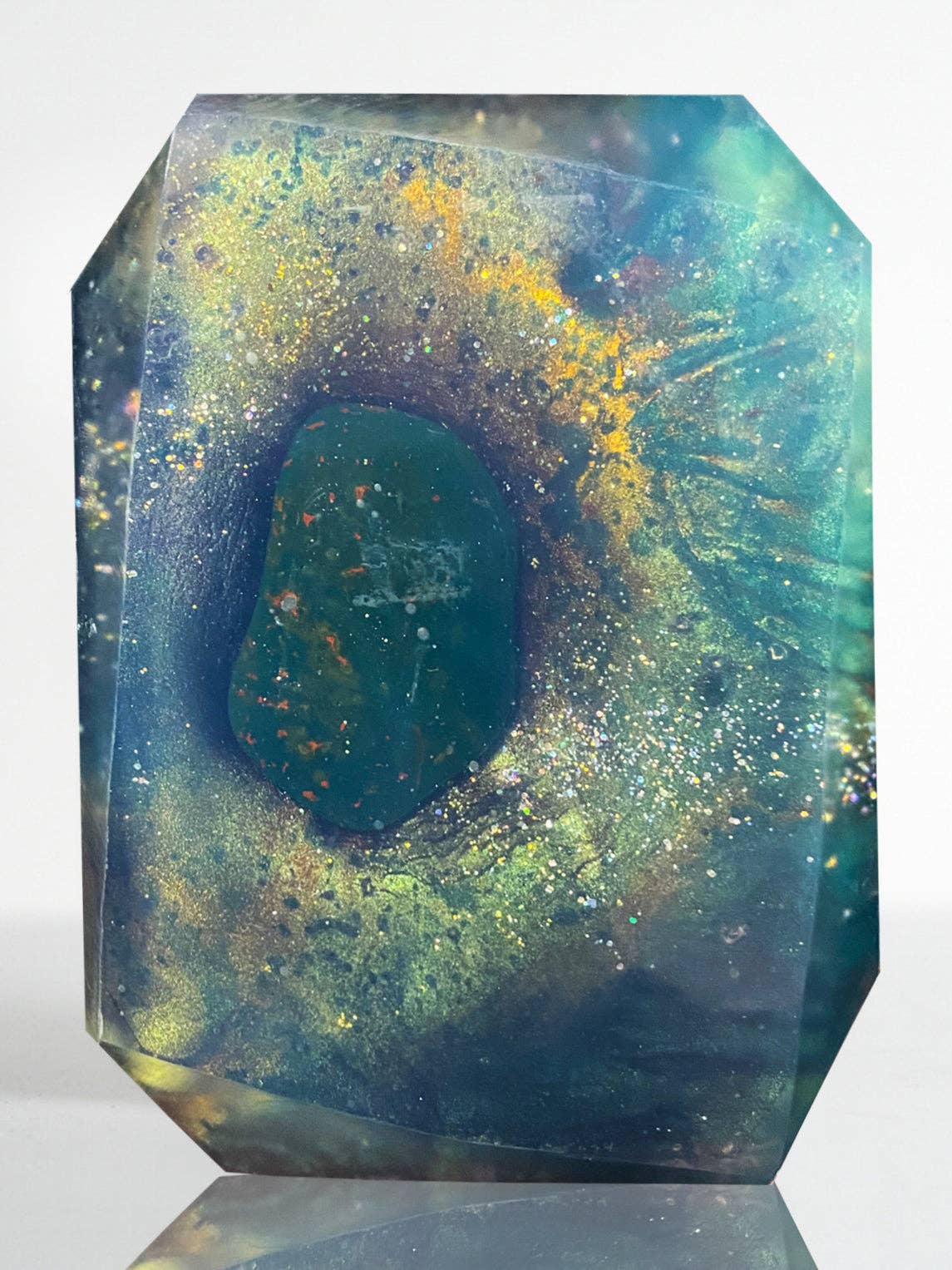 Woodland Descent - 7.5 oz Crystal Infused Bar Soap - La De Da