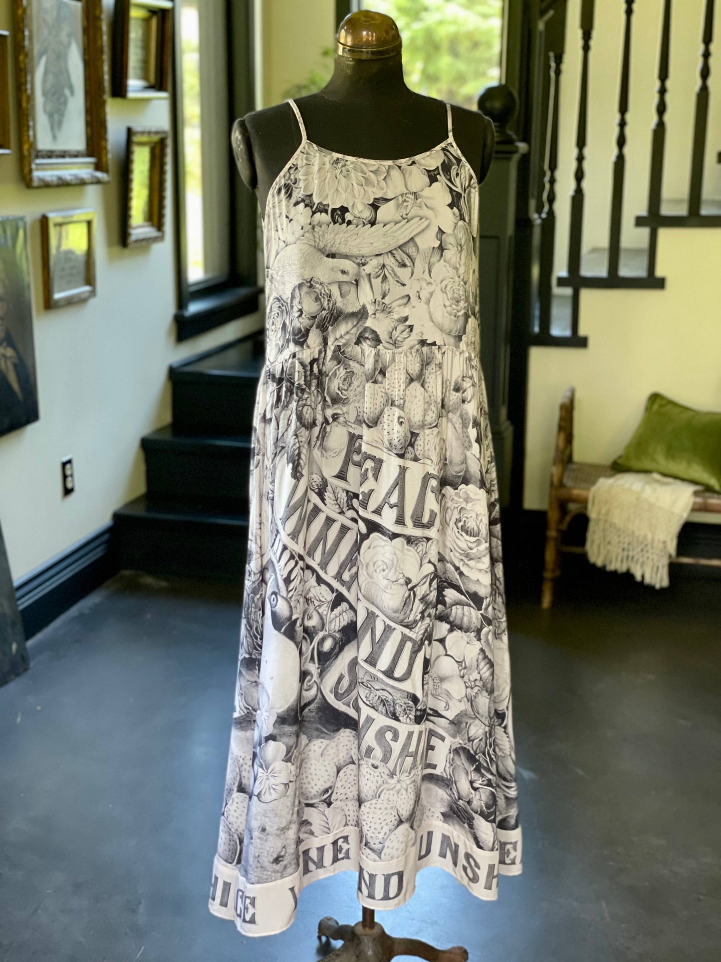 Peace Wine & Sunshine Slip Dress - La De Da