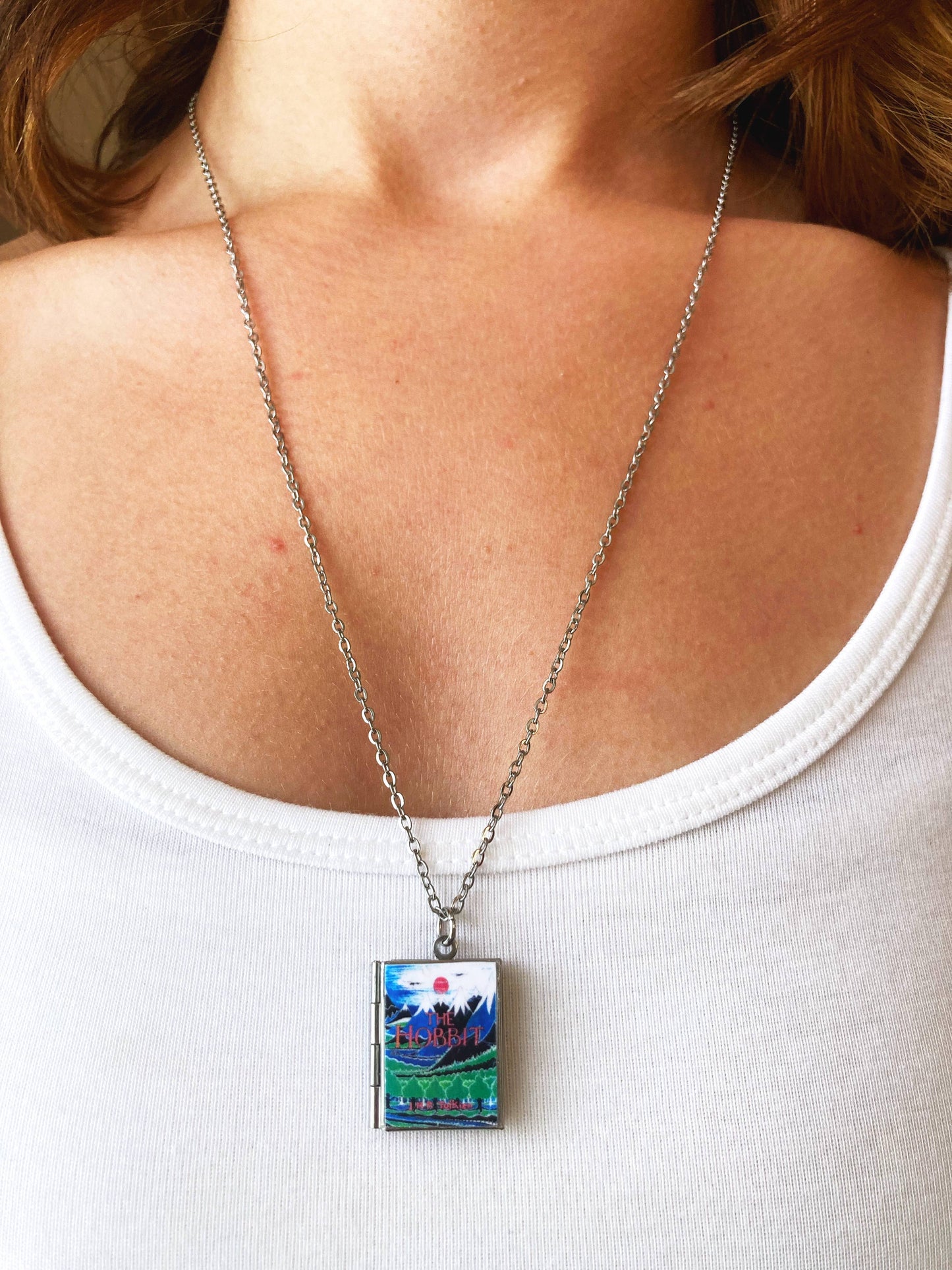 Book Locket The Hobbit - Stainless Steel