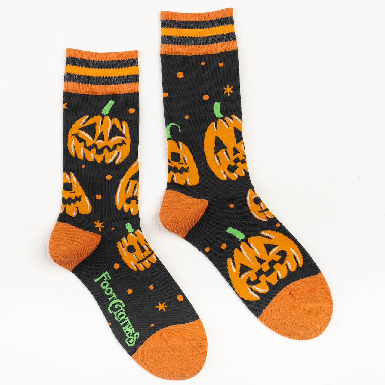 Jack-O'-Lantern Crew Socks - La De Da