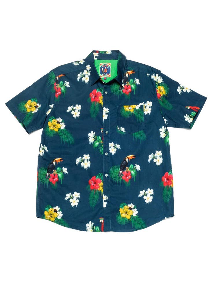 Acid Floral Button - La De Da