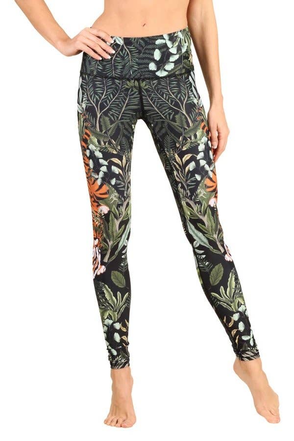 Rawr Talent Printed Yoga Leggings - La De Da