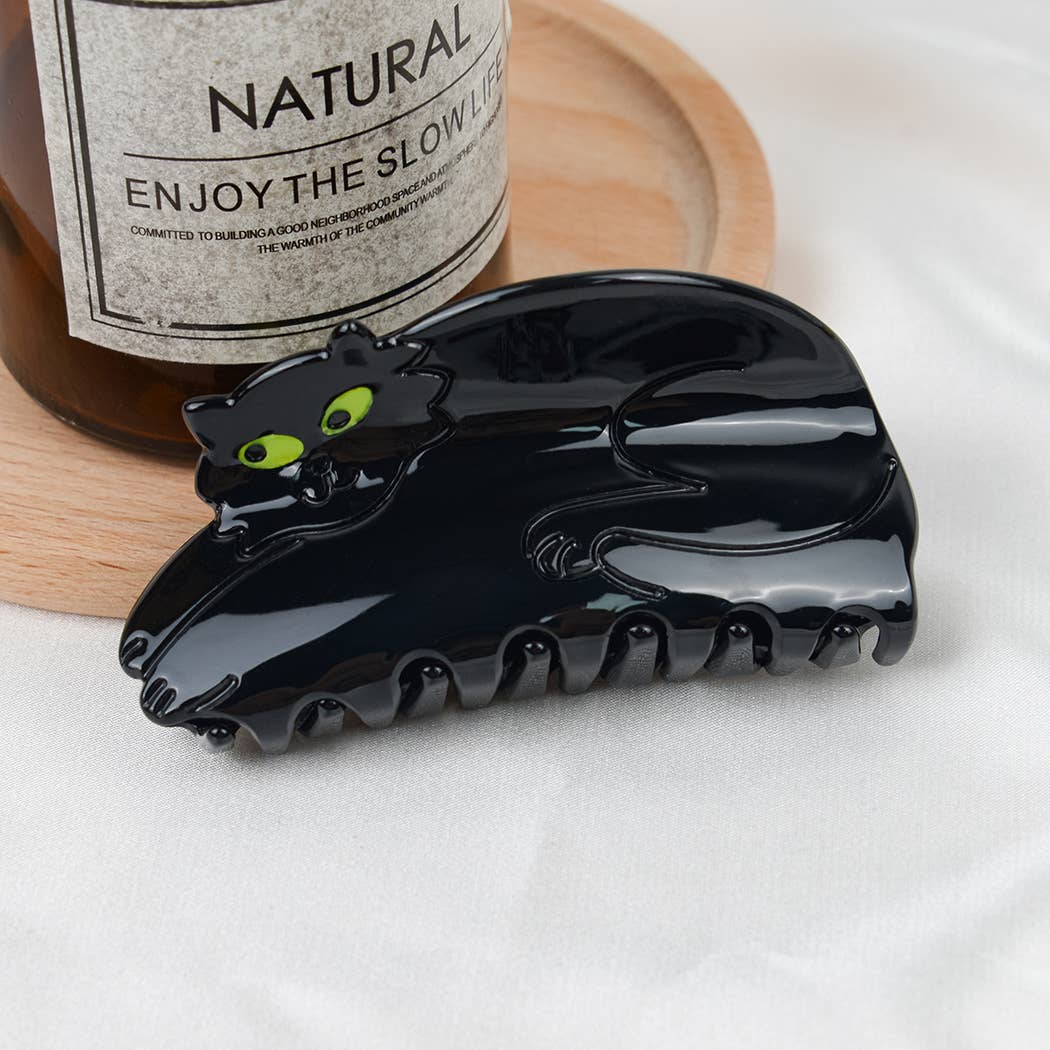 Lovely Cat Hair Claw Clip, Eco-Friendly - La De Da