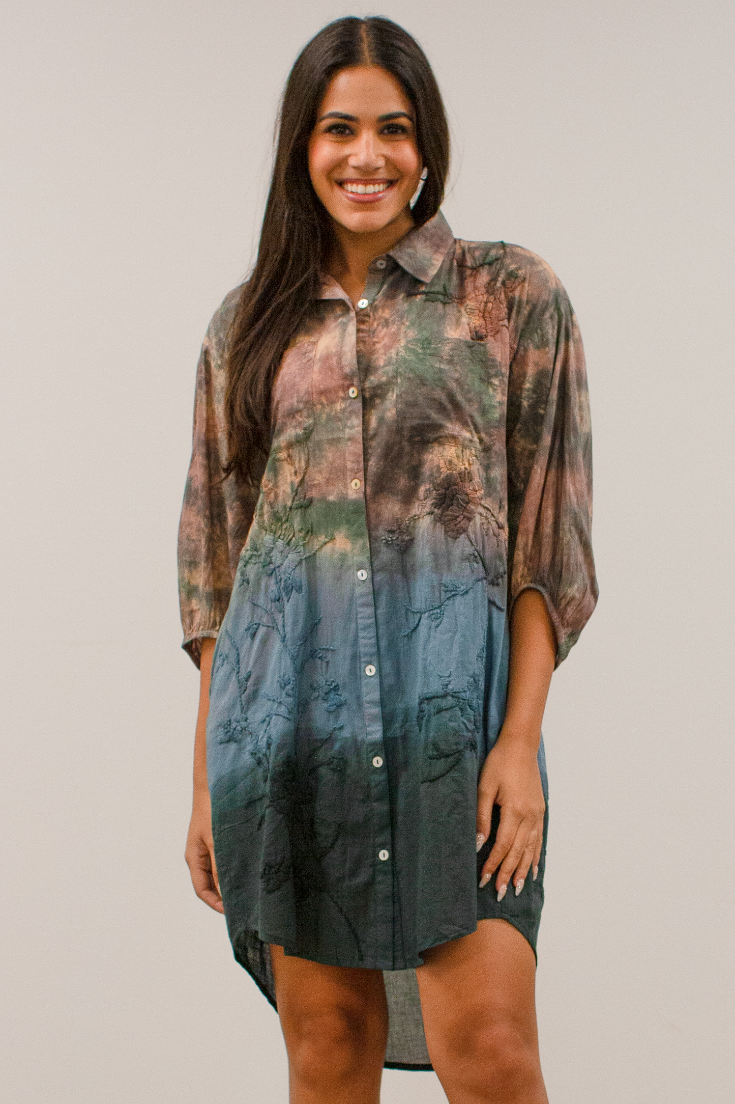 RORY SHIRT DRESS - La De Da
