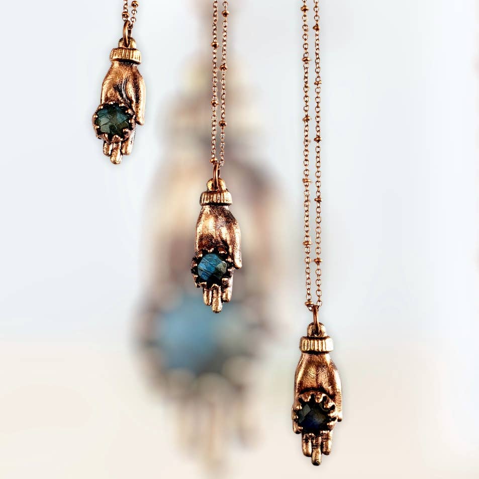Labradorite Fortune Tellers Necklace - La De Da