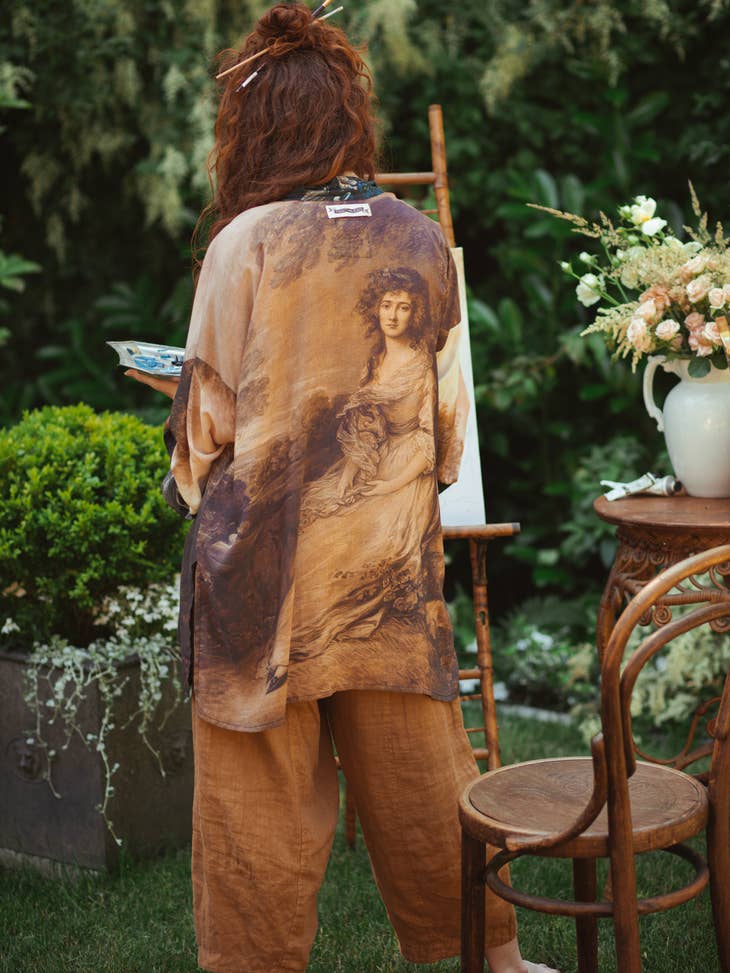 The Artist Mid-length Kimono - La De Da