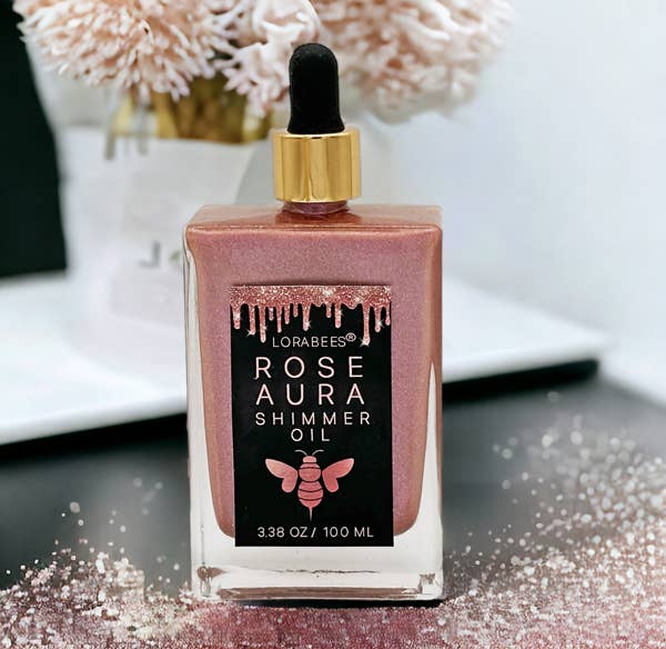 Rose Aura Shimmer Oil