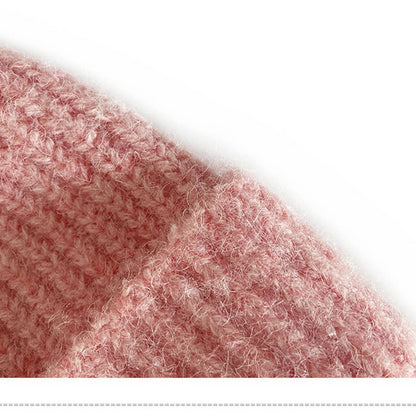 Adult Knitted Hat - Unisex (Pink)