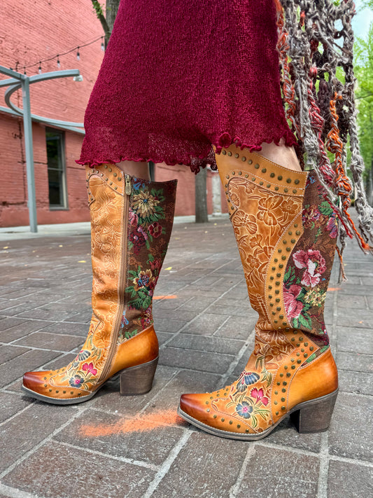 L'Artiste Mallorie Boot - Camel