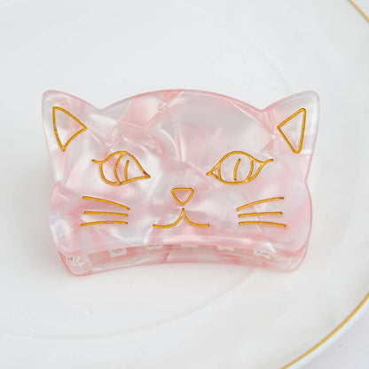 Acrylic Cute Cat Claw Clip - La De Da