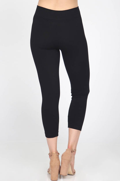 The Classic Cropped Legging - Black