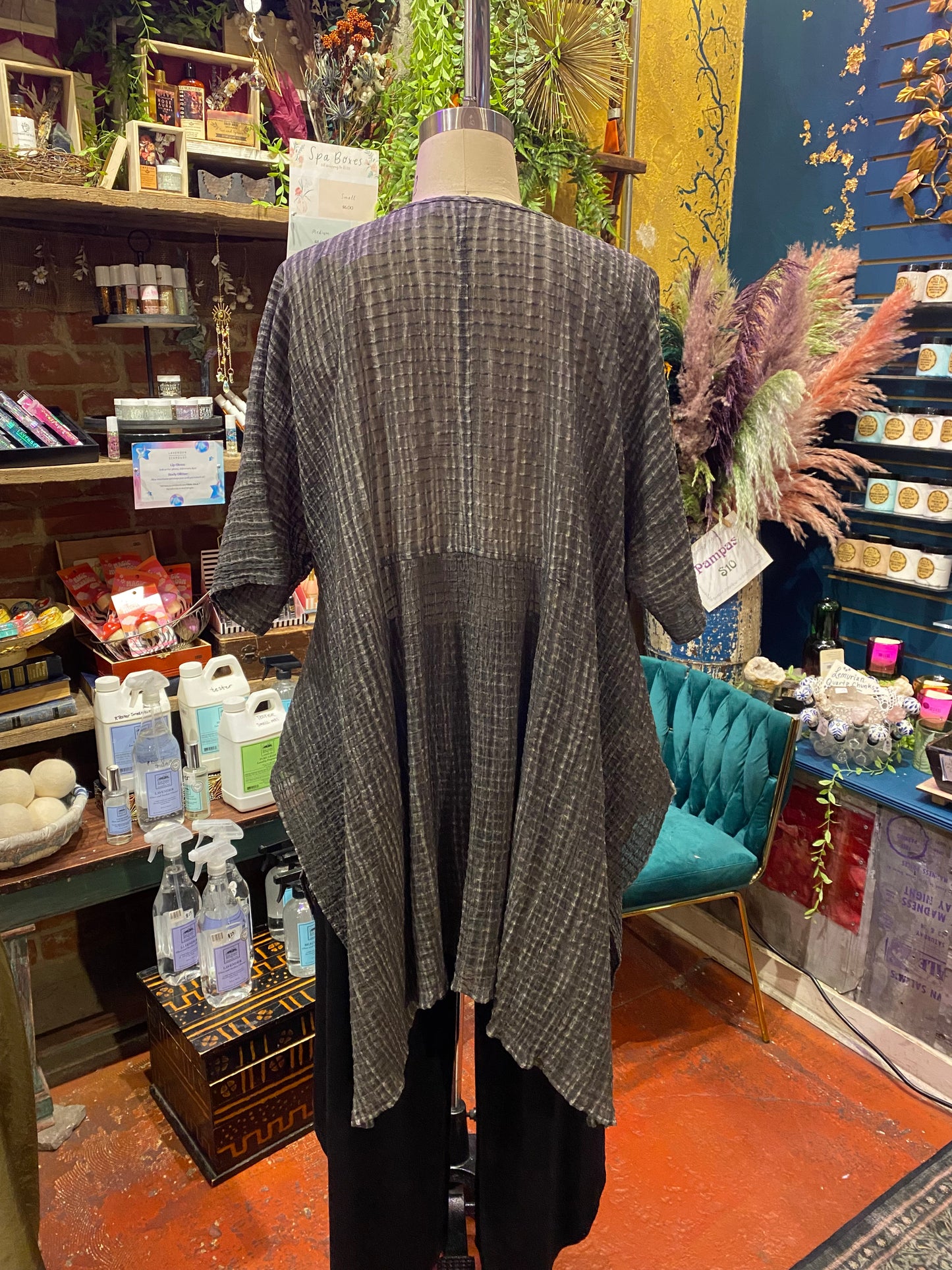 Zen Flow Tunic - Grey