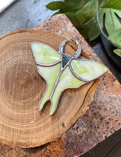 Luna Moth Glass Pendant - KC01*