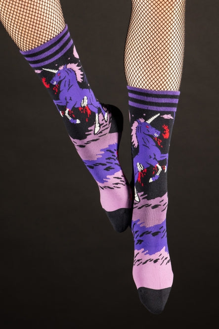 Evil AF Unicorn Socks - La De Da