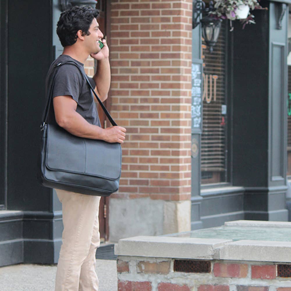 Men's Messenger Bag - Multiple Colors