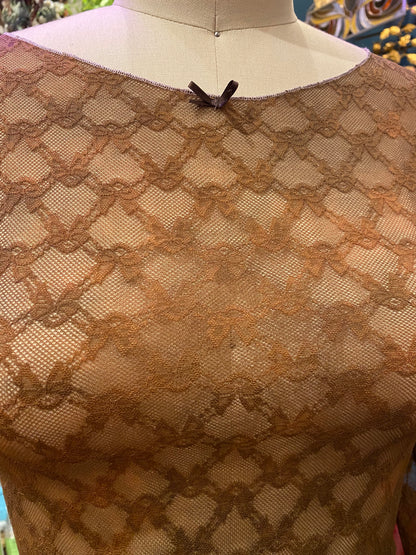Custom Dyed Long Sleeve Lace - Fall