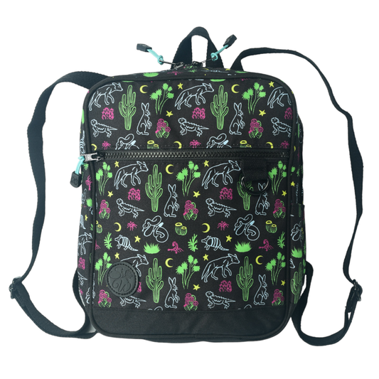 Neon Desert Mini Tablet Backpack