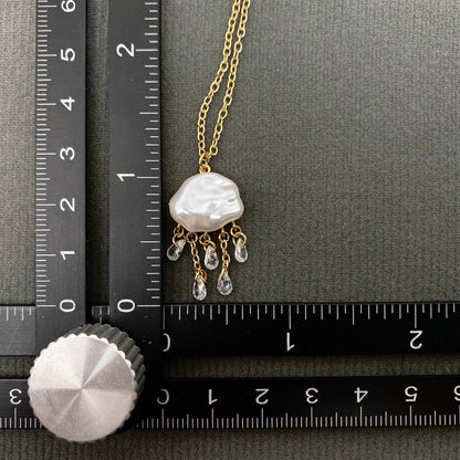 Jellyfish Charm Necklace