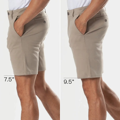 Chino Shorts-Carbon