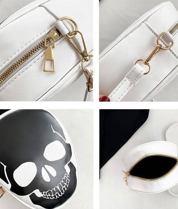 Halloween Demon Ghost Skull Crossbody Bag