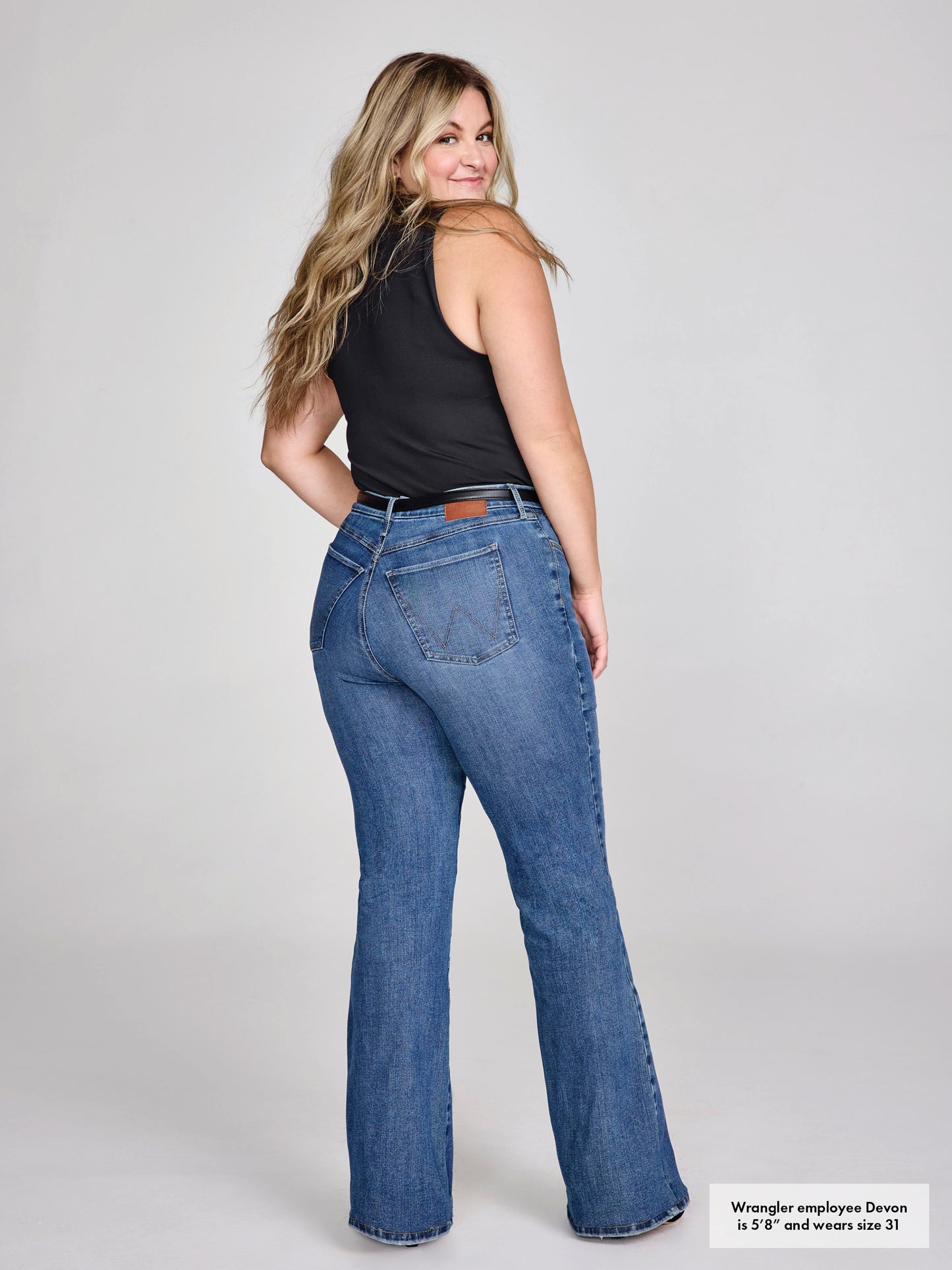 Bespoke Denim High Rise Flare Jean - Lily