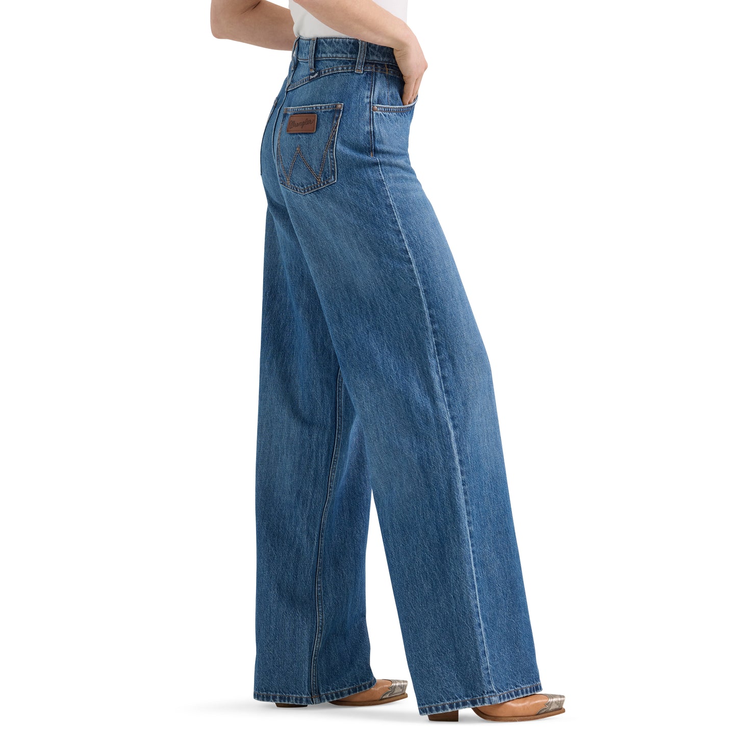 Bailey Retro Wide Leg Jeans- Yvette