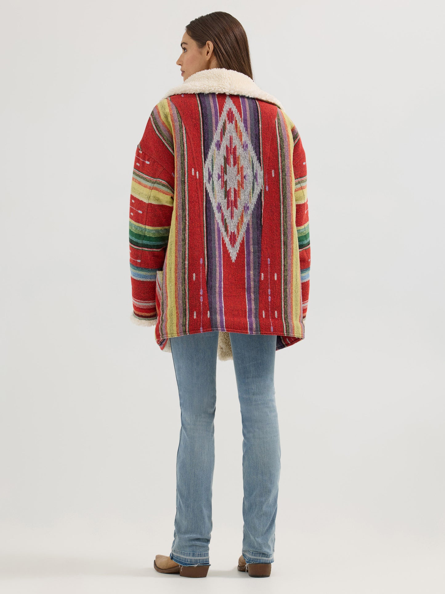 Sunburst Coat- Aztec